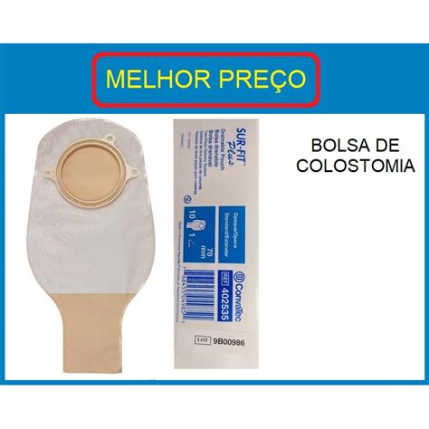 Bolsa De Colostomia Convatec 70mm Opaca 10un Shopee Brasil