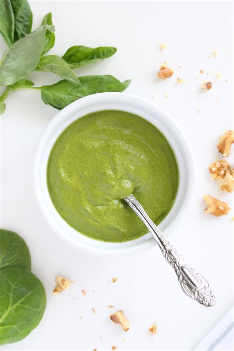 Basil Walnut Pesto Gluten Free Dairy Free Vegan Friendly Pure