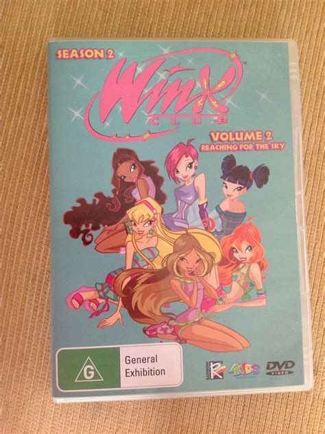 Winx Season 2 Volume 2 DVD Not For Sale Cat Breeder Winx Club Dvd