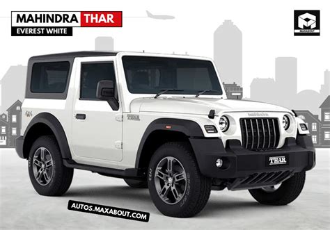 Mahindra Thar 4x2 Lx Automatic Price Specs Top Speed And Mileage In