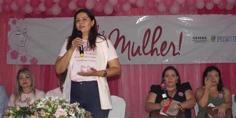 Prefeitura de Pedro II realiza evento em homenagem às mulheres