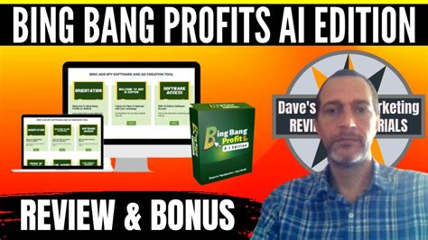 Bing Bang Profits AI Edition Review How To Create Profitable Bing Ads