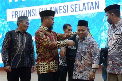 Lepas 19 Peserta MTQ Korpri 2022 Ke Padang Begini Pesan Gubernur Sulsel