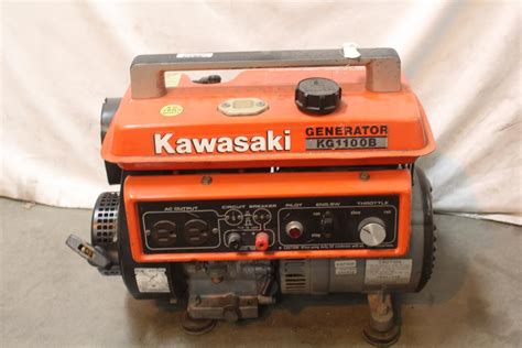 Old Kawasaki Generator Parts