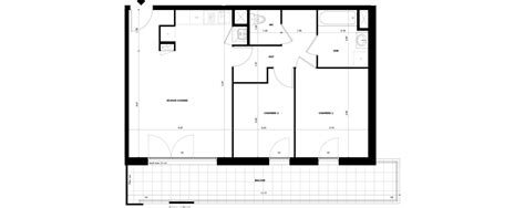 Plan Appartement T3 De 63 82 M² Neuf Résidence « Naturel à Tours