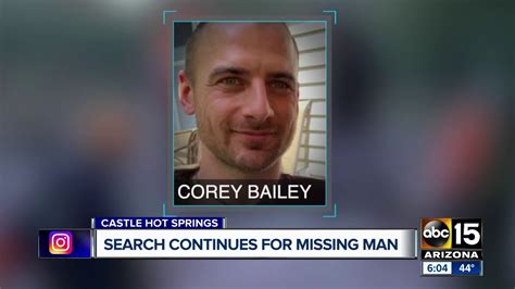 Search Continues For Missing Man Youtube