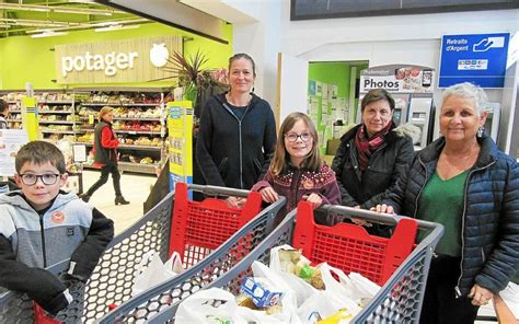 1 425 kg de denrées alimentaires ont été collectés à Riec sur Bélon