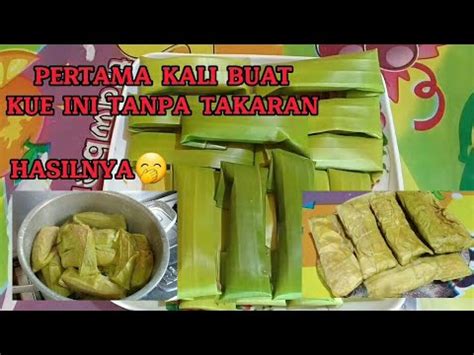 Camilan Simple Resep Cara Membuat Lepat Pisang Enak Kenyal Dan Lembut