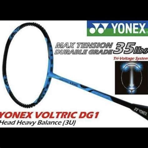 Jual RAKET BADMINTON YONEX VOLTRIC DG1 SUNRISE ORIGINAL NEW COLOUR