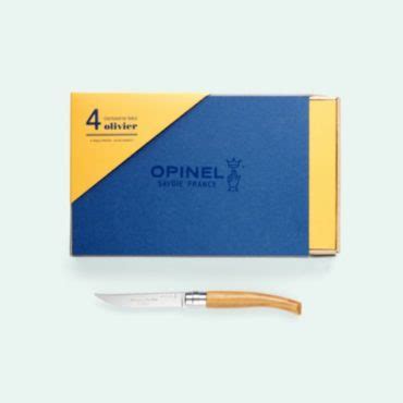 Coffret De Couteaux Table Chic Olivier Opinel Auberge Du P Re