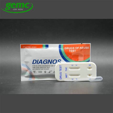 Ce Marked Multi Panel Doa One Step Rapid Urine Drug Test Amp Opi Bzo Thc Coc Met China Urine