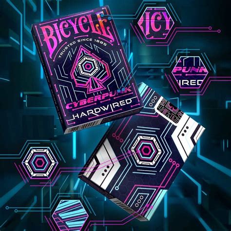 Bicycle Cyberpunk Cybercityhardwired Playing Cards Uspcc Lazada