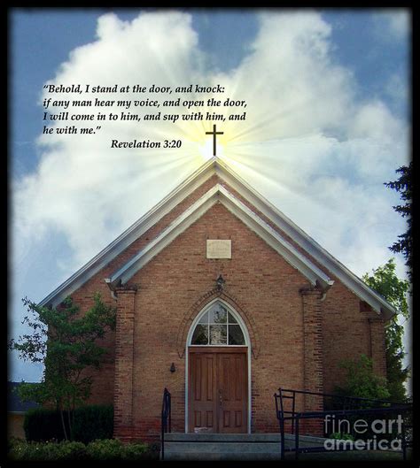 Behold - I Stand at the Door and Knock Photograph by Charles Robinson | Pixels