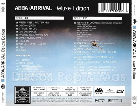 Discos Pop & Mas: ABBA - Arrival (Deluxe Edition)