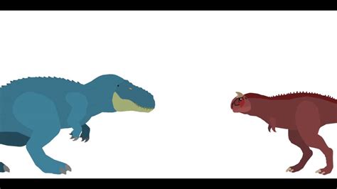 Carnotaurus Vs T Rex Size