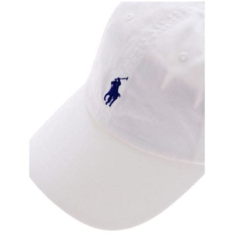 Polo Ralph Lauren Cappello Con Visiera Logo Navy Marlin Blue [uomo