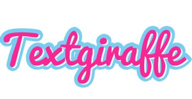 Textgiraffe Logo Name Logo Generator Popstar Love Panda Cartoon