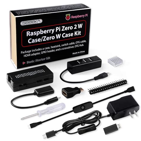 Buy Geeekpi Raspberry Pi Zero W Case Kit With Raspberry Pi Zero W