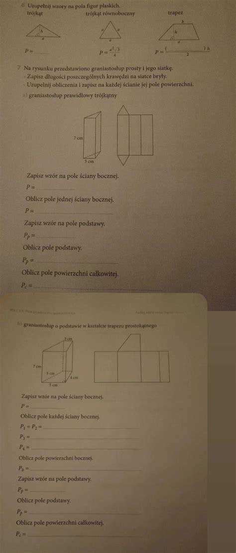 Hejka z góry przepraszam za jakość zdjęcia potrzebuje pomocy w 6 i 7