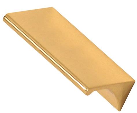 Alno Creations Shop A970 3 Pb Nl Handle Unlacquered Brass Alno Creations Cabinet Hardware