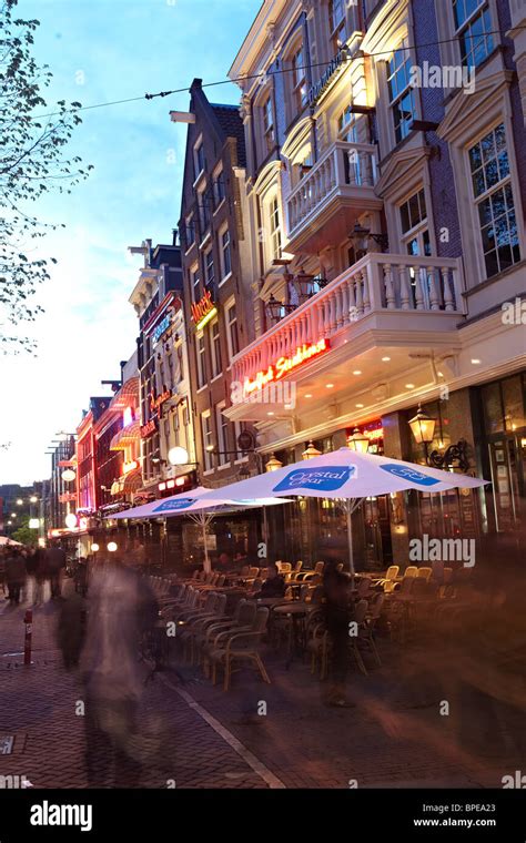 Netherlands amsterdam leidseplein nightlife hi-res stock photography ...