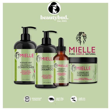 🇺🇸mielle Organics Rosemary Mint Scalp And Hair Strengthening Oil With Biotin And Essential Oils