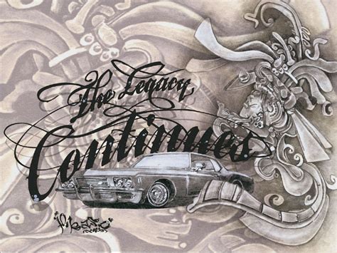 Lowrider Art Wallpapers Wallpapersafari