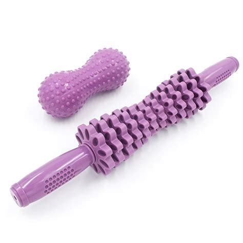 Muscle Massage Set Massage Roller Stick With Peanut Ball Leg Body Foot