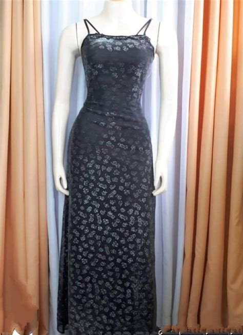 Long black dress, Women's Fashion, Dresses & Sets, Dresses on Carousell