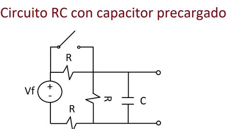 Circuito Rc Con Capacitor Precargado Youtube