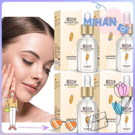 Mh White Rice Serum 15ml Anti Wrinkle Volcanic Rice Collagen Natural