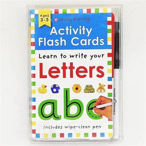 Jual Priddy Learning Activity Flash Cards LEARN TO WRITE YOUR