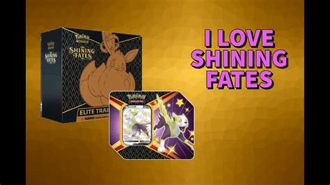 Opening A Shining Fates Etb And Boltund Tin Searching For Shiny Pokemon