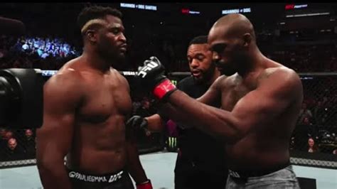 Francis Ngannou Vs Jon Jones Full Fight Youtube