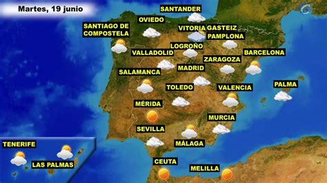 El Tiempo En Espa A Por Ccaa Martes Mi Rcoles Y Jueves De