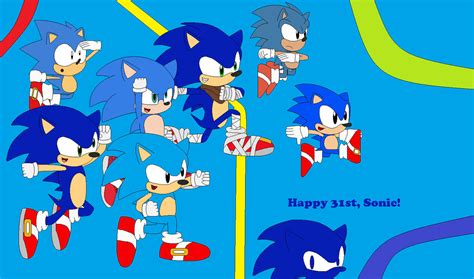 Happy 31st Sonic By Sonickphoria On Deviantart