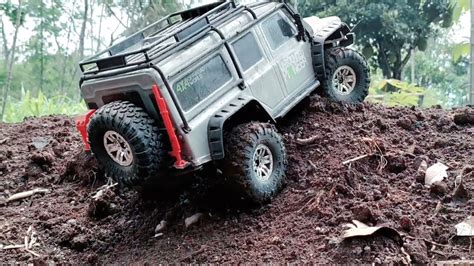 Offroad Adventure Landrover Defender Mobil Mainan Rc Scale 1 10 Jeep