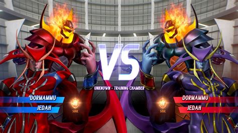 Red Dormammu And Red Jedah Vs Blue Dormammu And Blue Jedah Marvel Vs