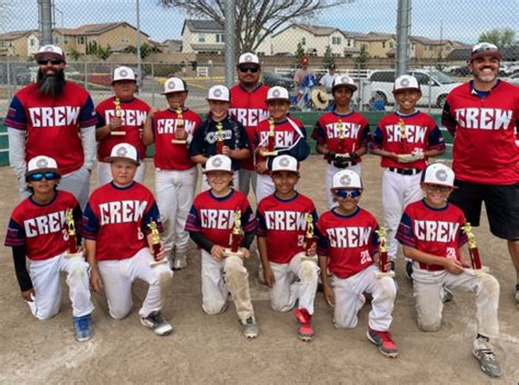 National Championship Sports Baseball Central California Crew