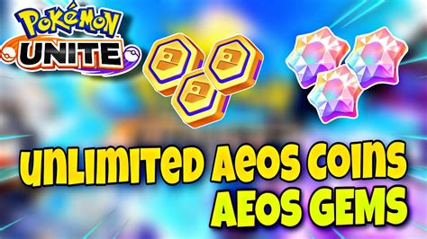 Unlimited Aeos Coins And Aeos Gems In Pokemon Unite Pokemon Unite