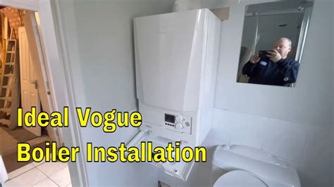 Ideal Vogue Combi Boiler Installation Sherburn Plumber Youtube