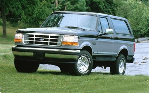 Used 1995 Ford Bronco Suv Review Edmunds