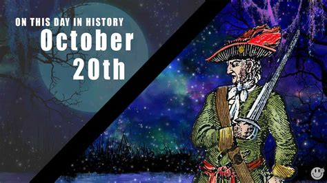 October 20 in History - Today in History