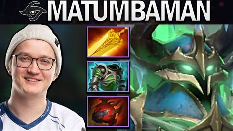 SECRET MATUMBAMAN WRAITH KING WITH TANK BUILD DOTA 2 7 28 GAMEPLAY