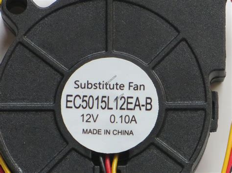 Evercool Ec L Ea B V A Wires Cooling Fansubstitute