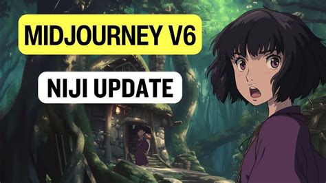 New Midjourney V6 Update Niji 6 Anime And Illustration Art Generator