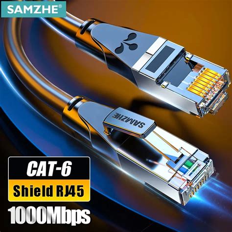 Samzhe Cable Ethernet Redondo Cat Lan Rj Cable De Red Cable De