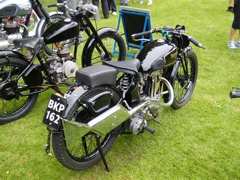 1930s Triumph Motorcycle In Brooklands Racing Trim Flickr Photo