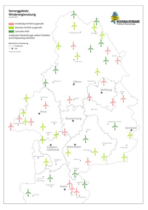 Regionalverband Großraum Braunschweig Ausbau der Windenergie kommt in