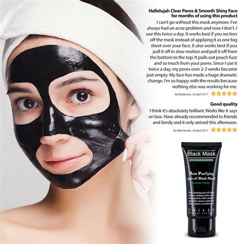 SHILLS Original Peel Off Black Mask With Activated Charcoal Deep